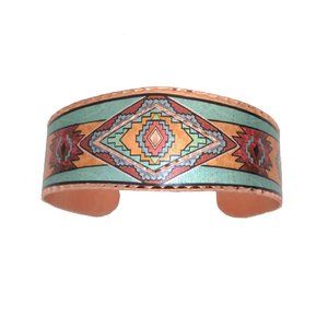 Copper Bracelet Color SW Native Design